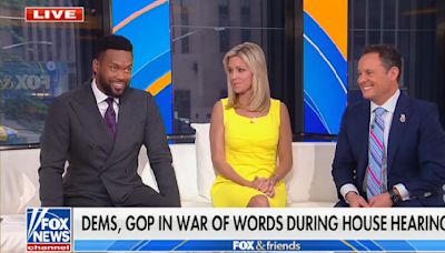 ‘Parents Must Be So Proud!’ Fox & Friends Cracks Up Over Marjorie Taylor Greene Trading Vicious...