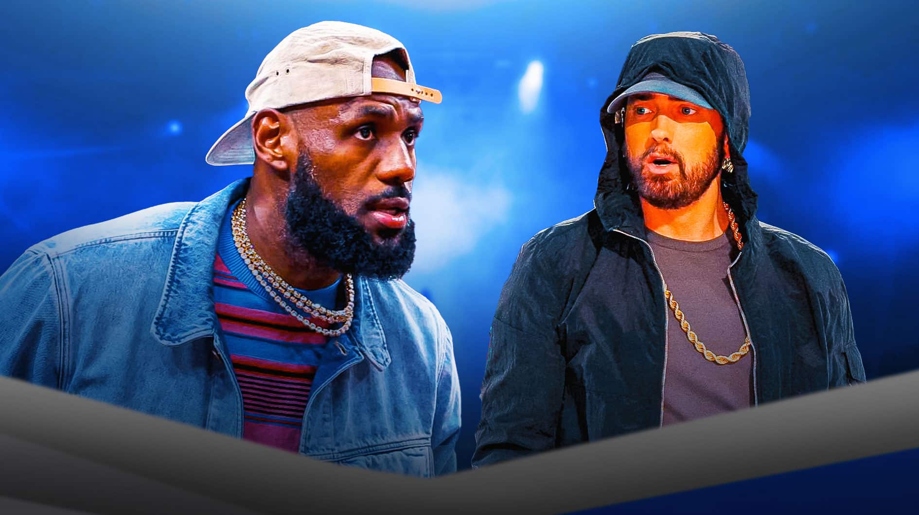 Lakers star LeBron James' epic reaction to Eminem's Houdini track