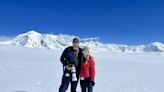 A long-distance couple had 7 dates across 7 continents with a final penguin-themed proposal in Antarctica