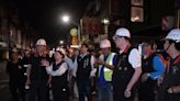 花蓮縣長連夜實勘地震災情 富凱大飯店傾斜預估2週拆除 | 蕃新聞