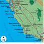 California Coast Map