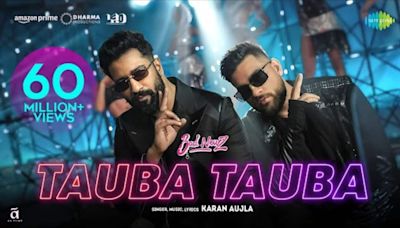 Vicky Kaushal learned the famous Tauba Tauba dance moves in just three days
