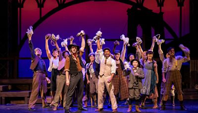 Review: Artistry's 'Newsies' thrills as it leaps off the stage in Bloomington