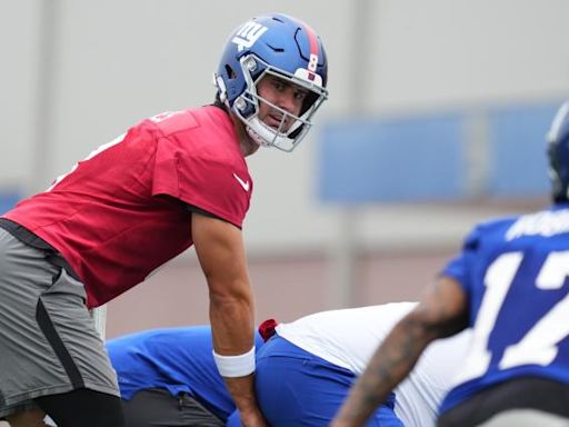 Giants Daniel Jones finally shines for first time at training camp | Sporting News