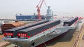 China's newest aircraft carrier was spotted with aircraft mock-ups hinting at what its future air wing could look like