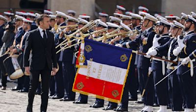 France's leader again doesn't rule out sending troops to Ukraine