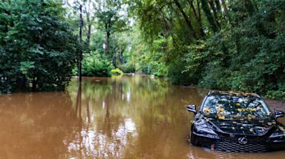 Officials warn that EVs could catch fire if inundated with saltwater from Hurricane Helene