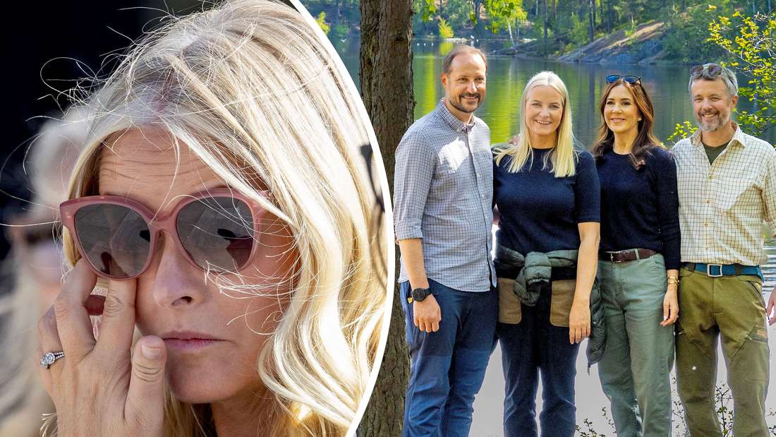 During the state visit of Marie and Frederick: Crown Princess Mette-Marit suddenly disappeared