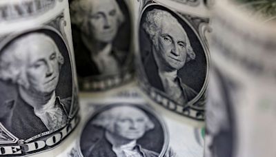 Dollar climbs for the week, cyber outage unsettles investors