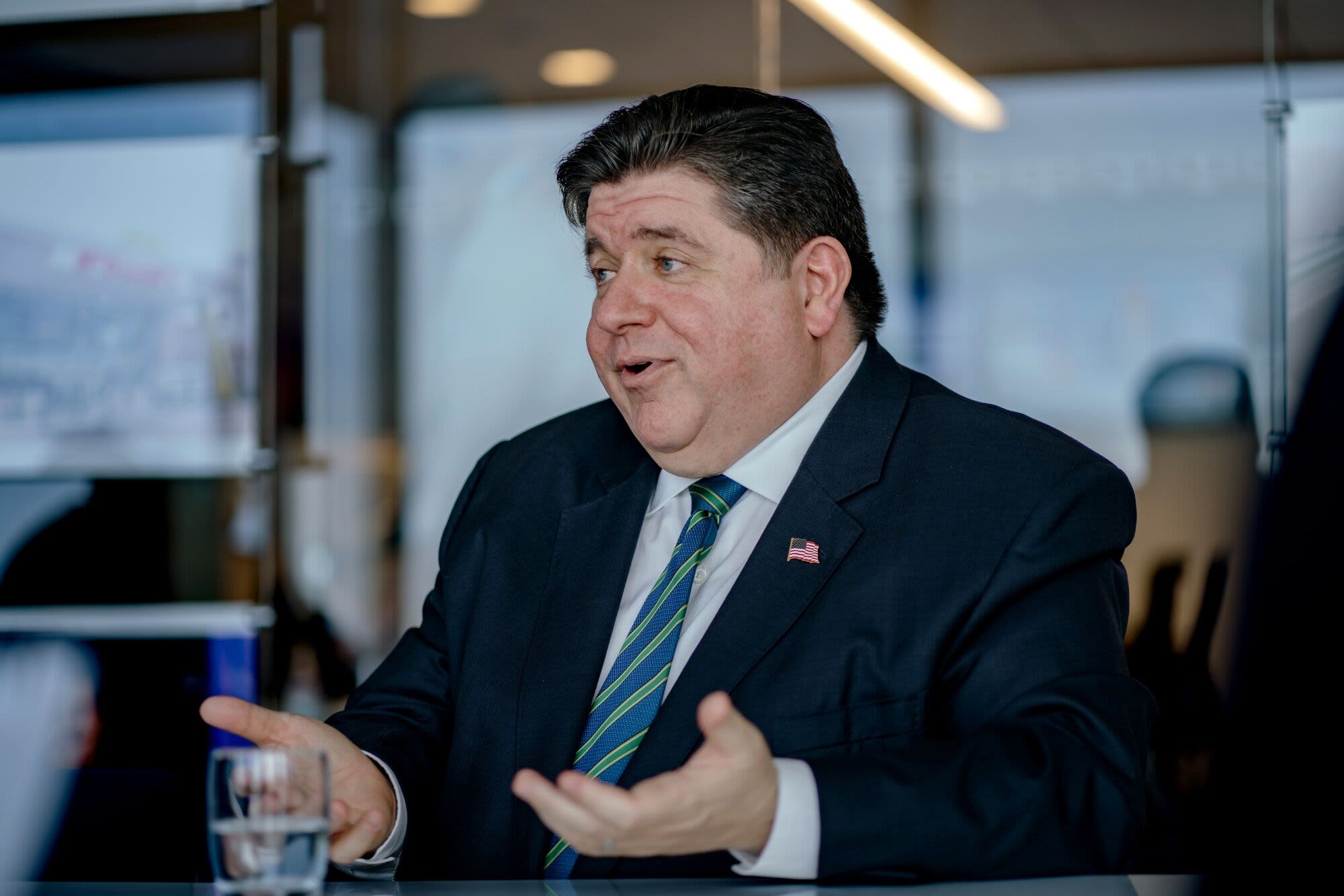 Illinois Governor Pritzker Hunts for $800 Million in Cuts With Tax Hikes in Limbo