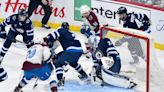 Rantanen scores twice to lead Avalanche past Jets 6-3 and into the second round of the playoffs