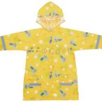 ✪胖達屋日貨✪日本 正版 巧虎 兒童 風衣式 雨衣 110~125cm 附口袋 安全 反光條 設計 單一尺寸