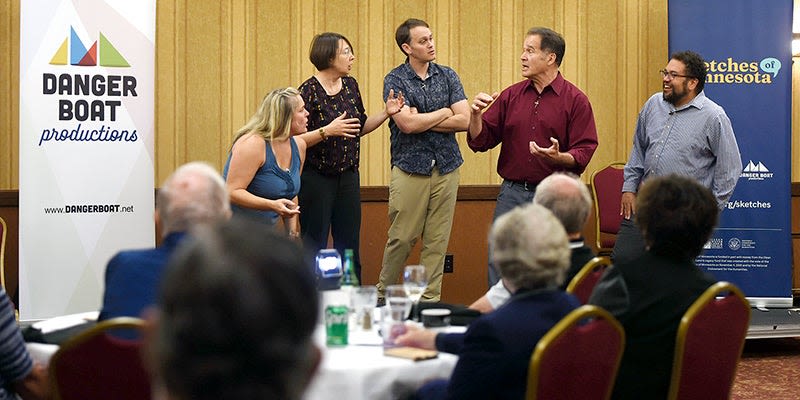 Sketches of community: Program uses laughter to bridge differences