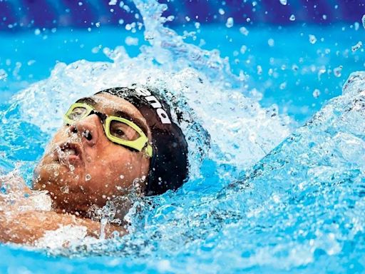 Srihari wins silver in Mare Nostrum swimming