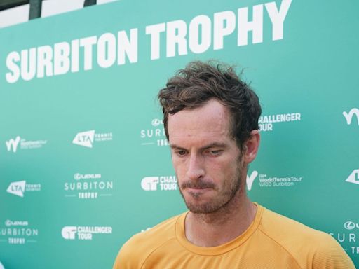 Andy Murray out of Surbiton Trophy defence due to back problem