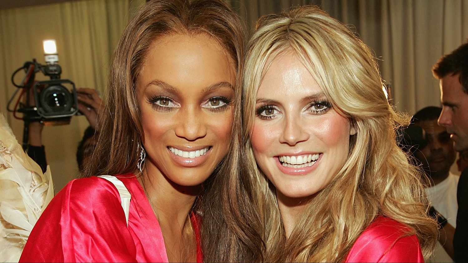 Heidi Klum and Tyra Banks Had a Mini Victoria's Secret Reunion at Mariah Carey's Vegas Concert