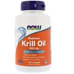 ✿大地✿Now 南極深海磷蝦油 500mg Krill Oil (120顆/瓶) 客訂空運服務