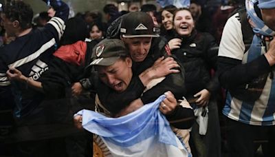 Argentina fans revel in their Copa America triumph, a brief respite from their country’s crises