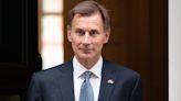 Jeremy Hunt shelves 2p income tax cut