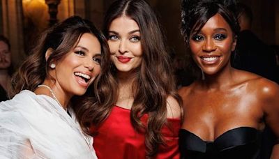 Aishwarya Rai's pic with Eva Longoria and Aja Naomi King from Paris Fashion Week goes viral