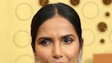 Padma Lakshmi Poses For 'Sports Illustrated' Swimsuit Issue In A Gold Swimsuit