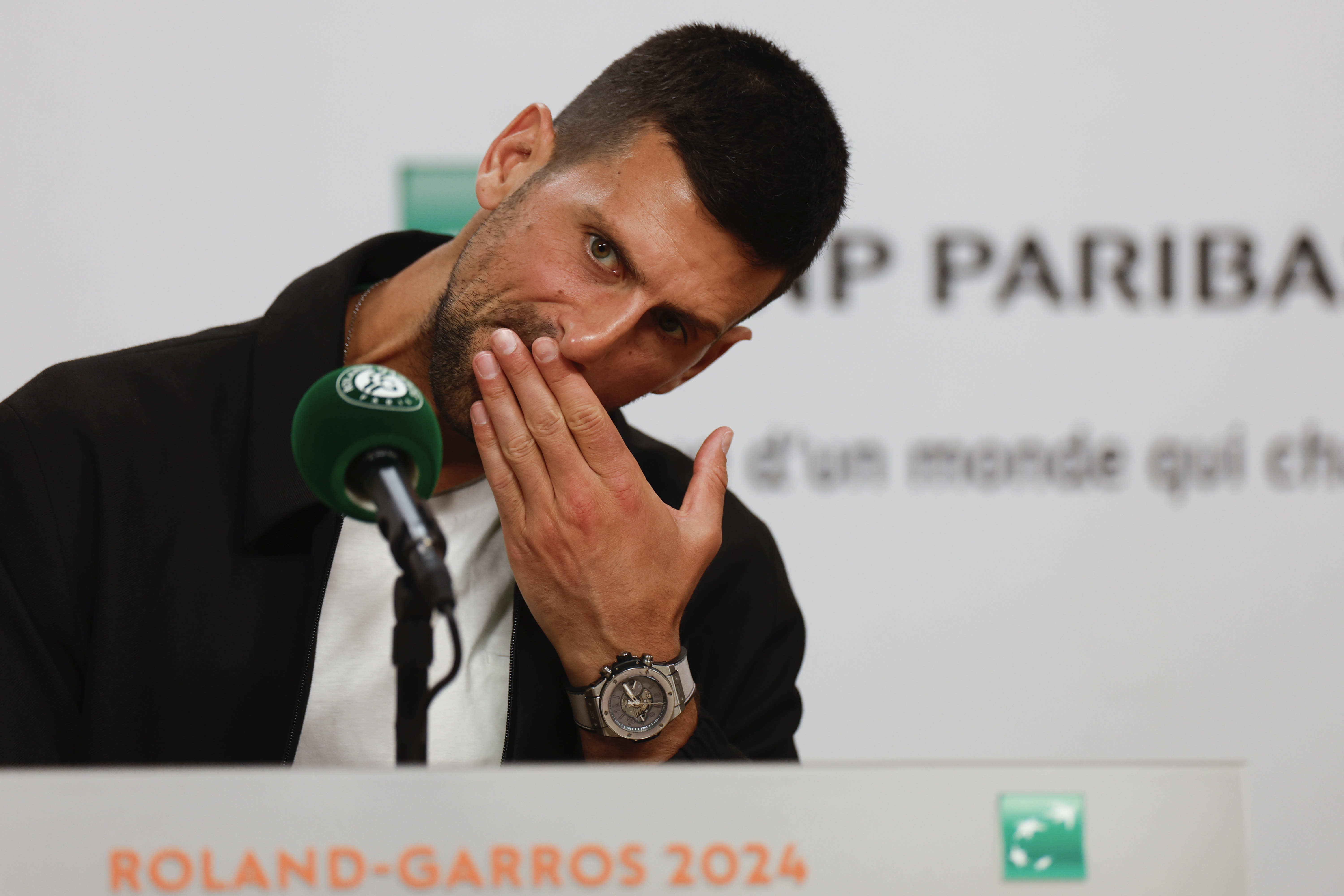 Novak Djokovic enters the French Open with 'low expectations and high hopes'