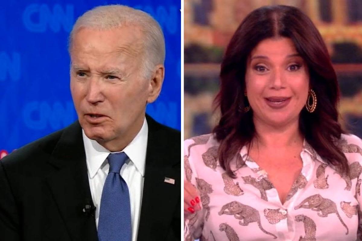 'The View's Ana Navarro argues with co-hosts who suggest Joe Biden should drop out: "I'm not going to judge Joe Biden on 90 bad minutes"