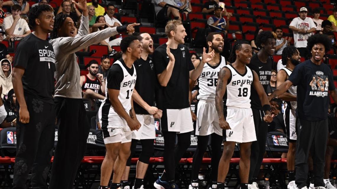 Summer Spurs wrap up Las Vegas play with a win; Wembanyama, Team France pick up loss in exhibition game