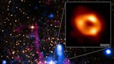 The black hole at the center of the Milky Way is spinning so fast, it's squishing space-time down like a football