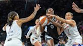 Aces lose 1st game of season in tense rematch with Mercury