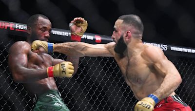 UFC 304: Leon Edwards loses welterweight title after defeat to Belal Muhammad in Manchester