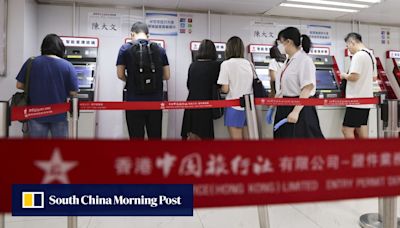 Hong Kong permanent residents book up service centre to get mainland travel permit