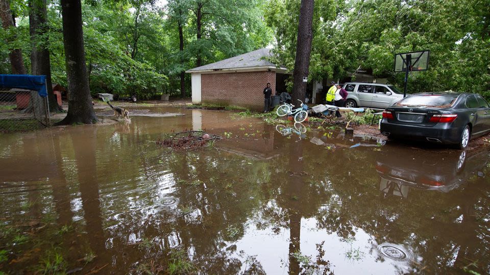 Storms kill at least 4 people across the South and there are more on the way
