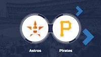 Astros vs. Pirates Series Injured List - July 29-31