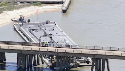 Texas A&M Galveston to close for days after barge slams into bridge to island