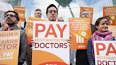 Striking junior doctors say working in NHS ‘is like going down with the Titanic’