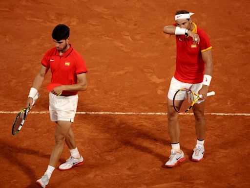 Nadal y Alcaraz caen en los cuartos de final en el dobles olímpico