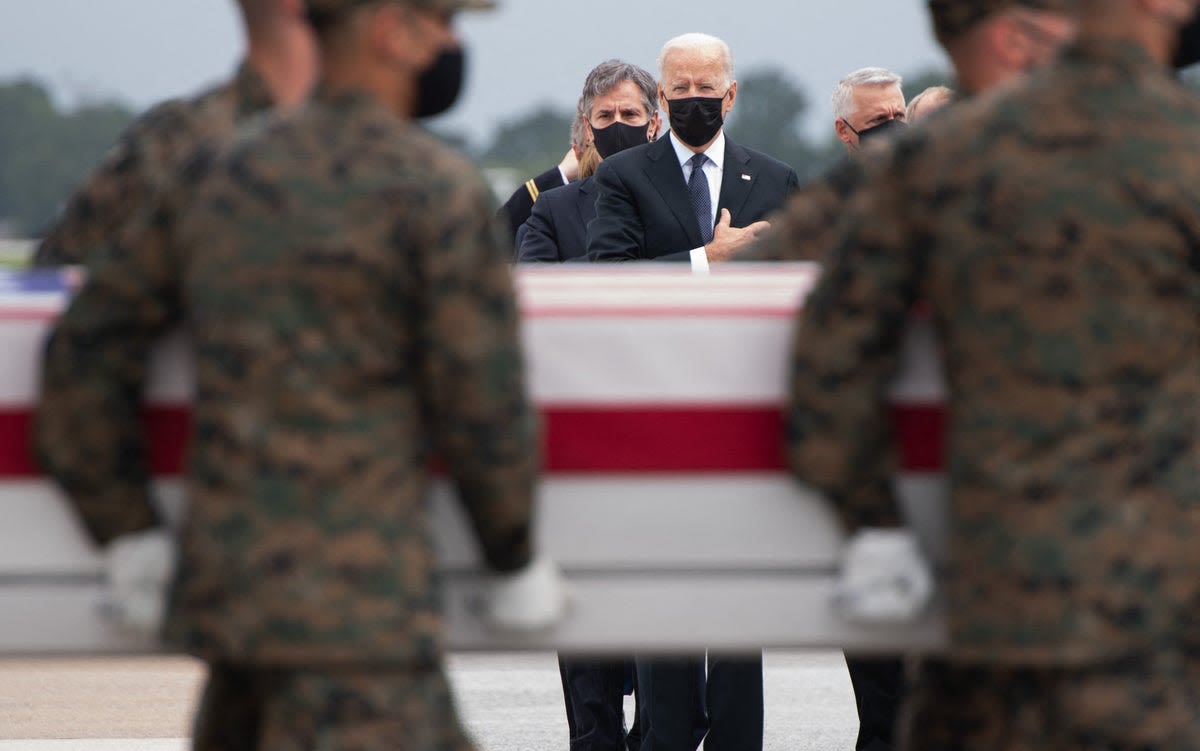 Biden stunned by criticism from Gold Star families after Afghanistan withdrawal, former press secretary writes