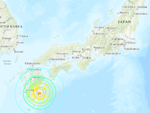 Strong 7.1 earthquake rattles southwestern Japan, triggers tsunami advisories