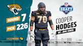 Jaguars draft Appalachian State G Cooper Hodges with No. 226 pick