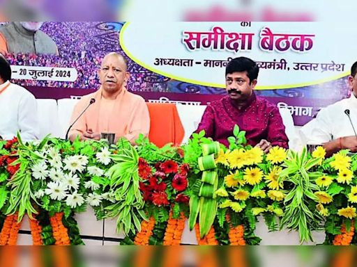 CM Yogi Adityanath Emphasizes Clean and Green Maha Kumbh-2025 in Prayagraj | Allahabad News - Times of India