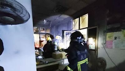 台南永康大樓守衛室菸蒂引起火災 住民使用消防安全設備及時滅火