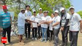 Navi Mumbai: Successful mangrove cleanup drive in Sarsole | Navi Mumbai News - Times of India