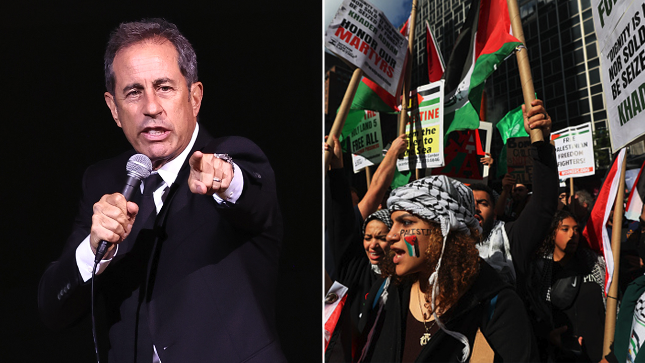 Jerry Seinfeld heckled by anti-Israel protester during comedy show: 'Jew-haters spice up the show'