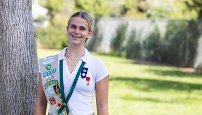 San Diego Girl Scout receives medal for saving classmate’s life