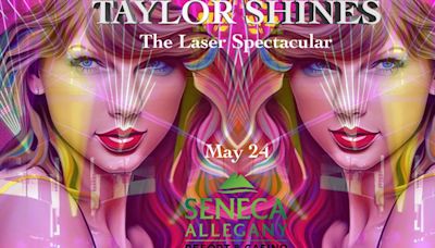 Taylor Swift-themed laser light show coming to casino May 24