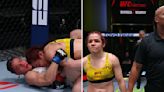 UFC Fight Night 241 video: Piera Rodriguez disqualified for multiple ‘intentional’ headbutts vs. Ariane Carnelossi