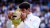 Wimbledon: Highlights from final day of tennis tournament as Alcaraz claims victory
