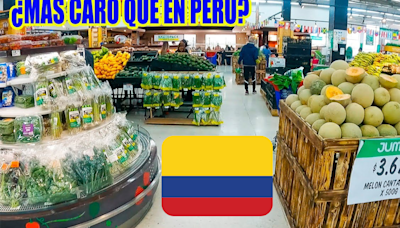 Peruano viaja a Colombia para comparar precios de alimentos: "Definitivamente, Perú es más barato"