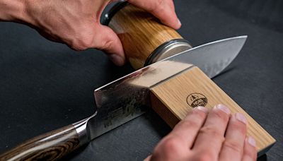 Robb Recommends: This Little Kitchen Gadget Will Have You Sharpening Your Knives With Ease